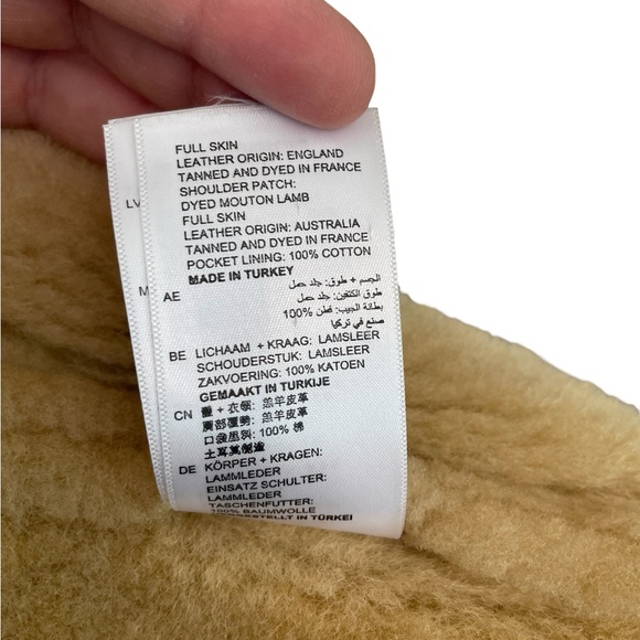 SANDRO PARIS Shearling Coat - Picture 13 of 16